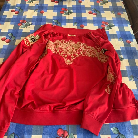 A red and gold coogi jacket - Picture 4 of 4